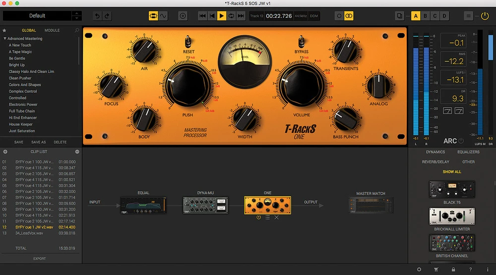 IK Multimedia T-RackS 6 MAX screenshot 1